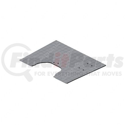 W18-00910-077 by FREIGHTLINER - Body Floor Covering - 116, 36, Left Hand Drive, Bunk