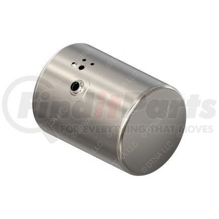 A03-44176-124 by FREIGHTLINER - Fuel Tank - 25 Inch, 25 Degree, 70 Gallon, Sending Unit, Left Hand, Polished