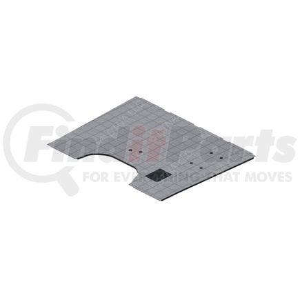 W18-00917-193 by FREIGHTLINER - Body Floor Covering - 126, Daycab, Left Hand Drive, Pad