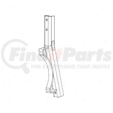 A04-21902-000 by FREIGHTLINER - Exhaust Muffler Bracket - Assembly