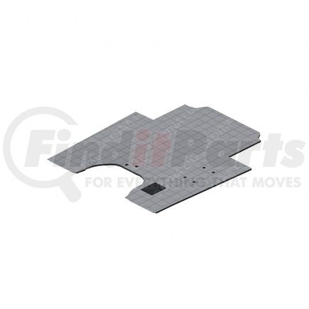 W18-00922-134 by FREIGHTLINER - Body Floor Covering - Left Hand Drive, Bunk, Pad