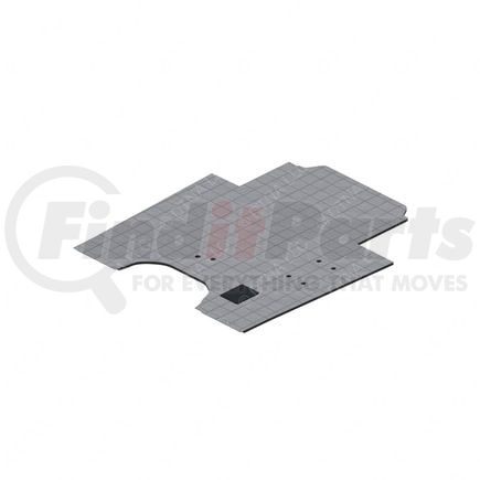 W18-00922-153 by FREIGHTLINER - Body Floor Covering - 126, 72, Left Hand Drive, Bunk, Pad