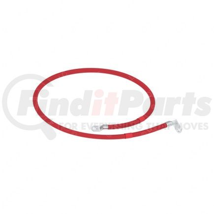 A06-78035-116 by FREIGHTLINER - Battery Cable - Battery To Starter, Positive, 4/0, Short 90, 1/2 X 3/8