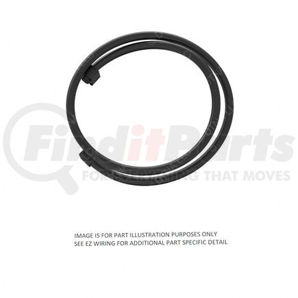 A06-93077-023 by FREIGHTLINER - Multi-Purpose Wiring Harness - Power Receptacle, Overlay, Frontwall, 23 Inch