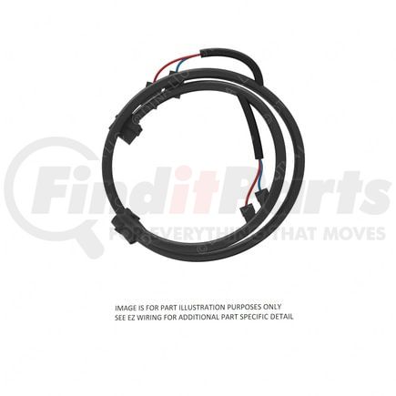 A06-92865-000 by FREIGHTLINER - Data Link Wiring Harness - Overlay, Dash, J1939-250K