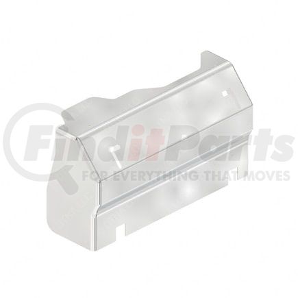 A06-96458-006 by FREIGHTLINER - Exhaust After-Treatment Devices Shield - 1 Box, SFA, Polished, No Radar