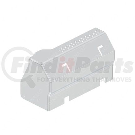 A06-96604-000 by FREIGHTLINER - Exhaust After-Treatment Device Cover Step - GATS, Set Back Axle, Plain, No Radar