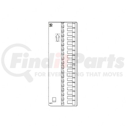 23-13151-049 by FREIGHTLINER - Electrical Connectors - 36 Cavity, MQS, Ai 0 - 1418967 - 1