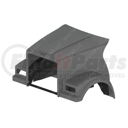 A17-19558-006 by FREIGHTLINER - Hood Assembly - 123FA, DOAC, Raised Cab