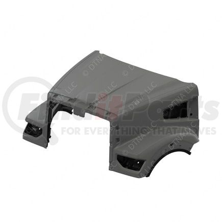 A17-21715-012 by FREIGHTLINER - Hood - 4900 Forward Front Axle, Right Hand Mirror, Fender Extension