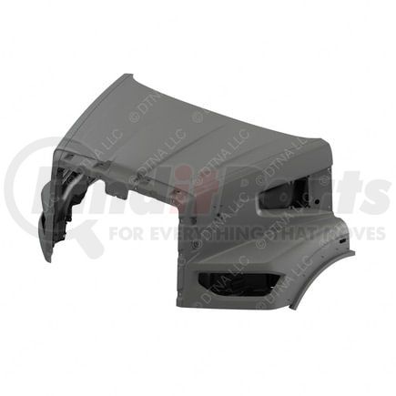 A17-21724-011 by FREIGHTLINER - Hood Assembly - 4700SA, Inside/Outside, Lower Mirror, Fender Extension