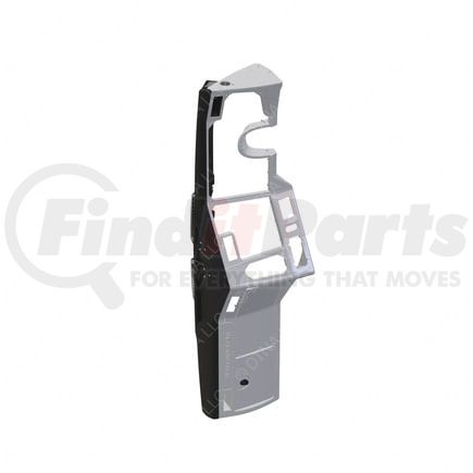 A18-60389-105 by FREIGHTLINER - A/C Dash Control Assembly - Right Hand Drive, Black, Navigator