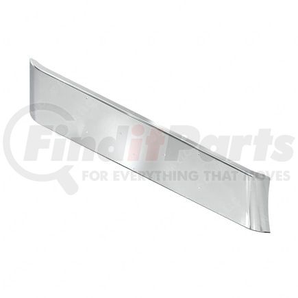 A21-27842-009 by FREIGHTLINER - Bumper - 18 Inch Flat, Plate