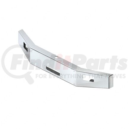 A21-28293-003 by FREIGHTLINER - Bumper - Logger, Sweptback, Chrome