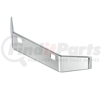 A21-29336-014 by FREIGHTLINER - Bumper - 16.50 Inch, Standard, Steel, Chrome, SA