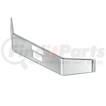 A21-29336-010 by FREIGHTLINER - Bumper - 16.50 Inch, Standard, Steel, Chrome, SA