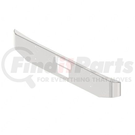 A21-29517-018 by FREIGHTLINER - Bumper Assembly - Front, 16.5 Inch, Aluminum, Polished, Center Tow