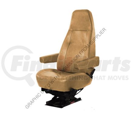 BOS 2340072 549 by FREIGHTLINER - Seat Assembly - T905, High Back, Tan, Vinyl