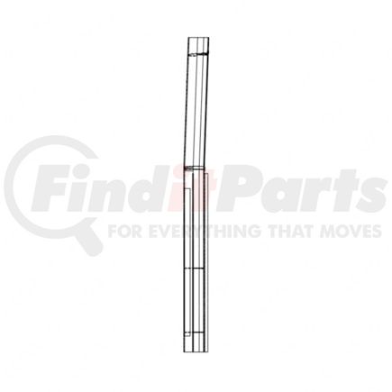 TBB 55000106 by FREIGHTLINER - Sleeper Corner Post - Left Side, Rear Corner Assembly