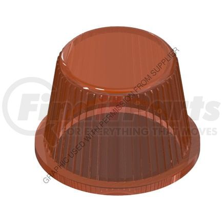 ACX 54087 by FREIGHTLINER - Bumper Guide Lens - Amber