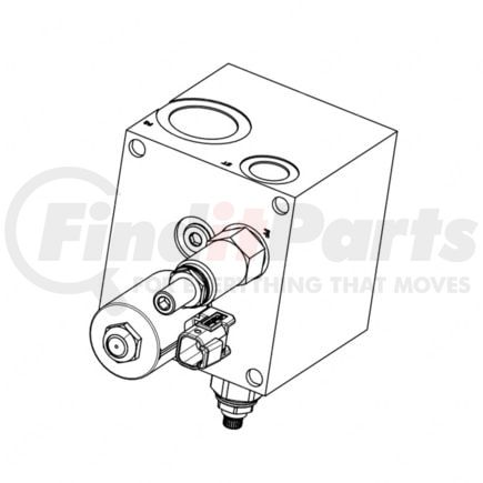 TBB130966 by FREIGHTLINER - Hydraulic Cooling Fan Drive Control Manifold