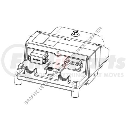 WAB 400 866 779 0 by FREIGHTLINER - ABS Control Module - WAB, ESC, 6S4M, J1939