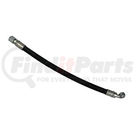 14-14442-020 by FREIGHTLINER - Fuel Pressure Hose - 20" L, 0.50" ID, 0.81" OD, 3/4-16" Thread, Steel End Fitting