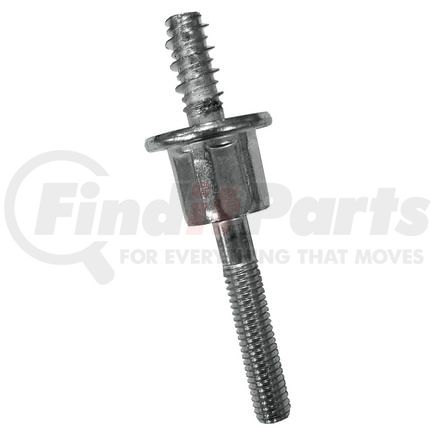 23-13653-000 by FREIGHTLINER - Stud - Double End, Steel, Zinc Plated