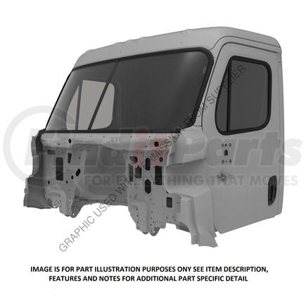 PX12572RAAA2S by FREIGHTLINER - Cab Door Assembly Mounting Hardware - CA125 72RR Skeleton Cab, Standard