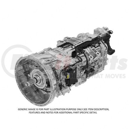 C07-00052-219 by FREIGHTLINER - Automatic Transmission Assembly - DDE DT12, OHE, Base Transmission Model