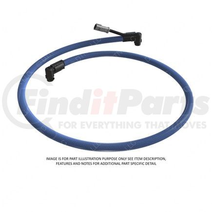 A04-35867-260 by FREIGHTLINER - Diesel Exhaust Fluid (DEF) Feed Line - Pressure, 5/16, 1/4