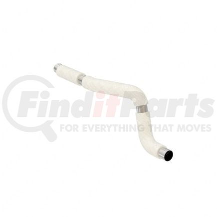 04-34167-000 by FREIGHTLINER - Turbocharger Outlet Pipe - Insulated