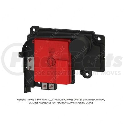 A66-01882-011 by FREIGHTLINER - Battery Control Module - Natural Gas, Hl, No Cable, With Center, P4