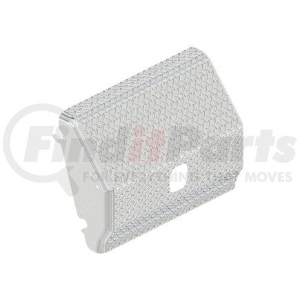 A66-11712-231 by FREIGHTLINER - Truck Tool Box Cover - Weldment, 24 Inch, Diamond Plate, Step