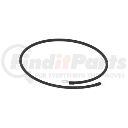 A66-19516-038 by FREIGHTLINER - Alternator Cable - Negative, 2 Gauge, 1/2, 5/16X45 Degree, To Ground