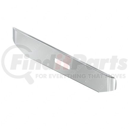 21-27841-024 by FREIGHTLINER - Bumper - 16 Inch, Flat, Chrome