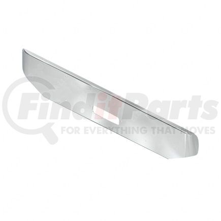 21-28150-023 by FREIGHTLINER - Bumper - Flat, 16 Inch, Chrome