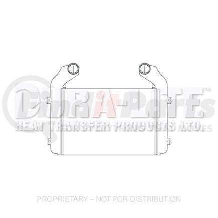 DHT KE13J by FREIGHTLINER - Supercharger Oil Cooler