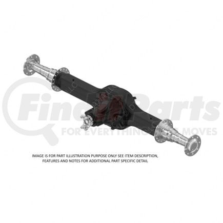 C11-00045-087 by FREIGHTLINER - Driven Axle Complete Axle Housing And Differential Carrier Assembly