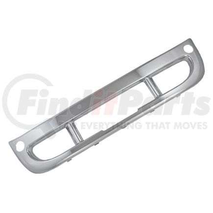 HDB010205 by FREIGHTLINER - Bumper Cover - Front Center, Chrome Overlay, For 2008-2015 Freightliner Cascadia