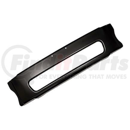 HDB010214 by FREIGHTLINER - Bumper - Center, M Mount, Painted Black, For 2003-2012 M2 Business Class