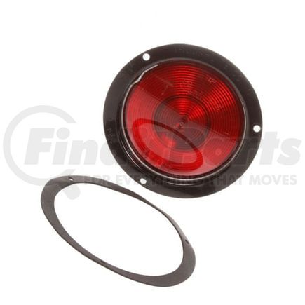 TL80334R by FREIGHTLINER - Brake / Tail / Turn Signal Light - 80 Series, Incandescent, Red, Round, Hardwired