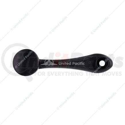 24038 by UNITED PACIFIC - Black Die-Cast Plain Window Crank, For 3/8" Square Window Regular Shaft