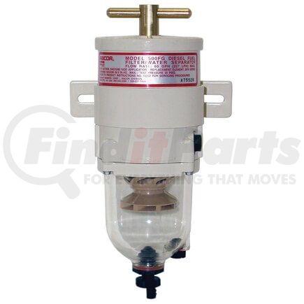 500FG10 by RACOR FILTERS - Turbine Parker Hannifin Fuel Filter-Water Separator Filter Assembly 500FG