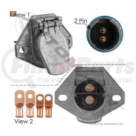 PHI15-328 by AUTOMANN - SOCKET DUAL POLE VERTICAL DIE-