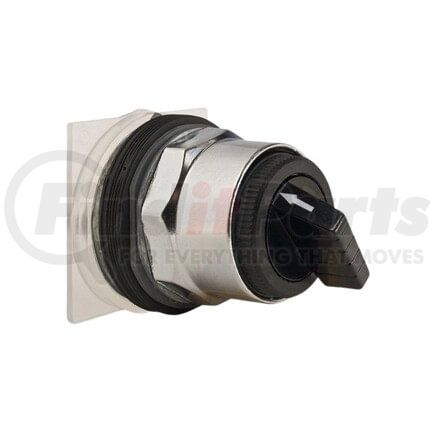 Square D 9001KS11B Push Button Switch 30mm Push Button, Type K, Selector Switch, 2 Position, Black Knob