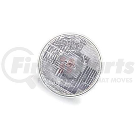 GE-H6024 by FREIGHTLINER - Headlight - Halogen, 7", Round, Chrome Housing, Clear Lens, Factory Style, Sealed Beam