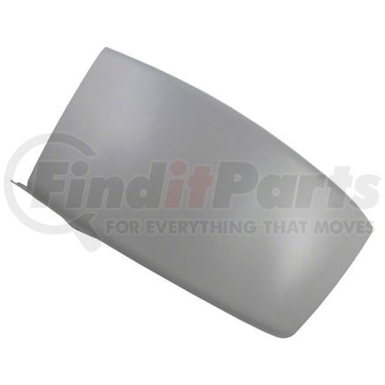 HDB010215L by FREIGHTLINER - Bumper End - LH, Long Inner Mount, Silver, For 2003-2012 Freightliner M2 Business Class