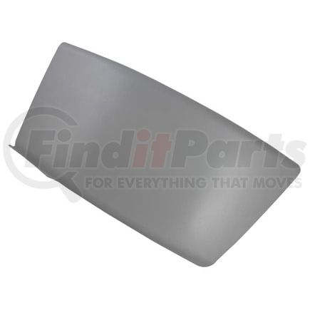 HDB010219L by FREIGHTLINER - Bumper End - LH, Long Outer Mount, Silver, For 2003-2012 Freightliner M2 Business Class