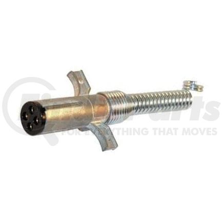 HDX BE23404 by FREIGHTLINER - Trailer Power Cable Plug - 4 Way Plug Assembly with Spring Guard